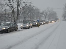 Ślisko na opolskich drogach