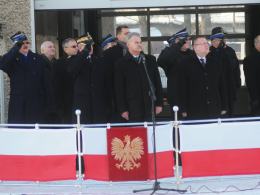 W przekazaniu nowego wozu uczestniczył poseł Stanisław Rakoczy.