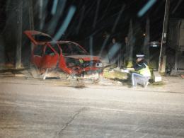 17-latek spowodował wypadek drogowy i uciekł