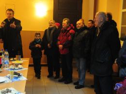 Opolscy sportowcy na spotkaniu opłatkowym u kapelana sportu