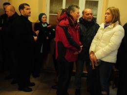 Opolscy sportowcy na spotkaniu opłatkowym u kapelana sportu