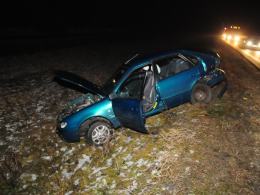 Kolejny kierowca spowodował wypadek zawracając na obwodnicy