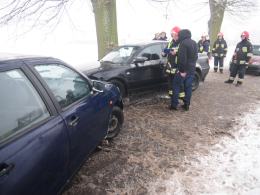 Kobieta ranna po wypadku w Biadaczu