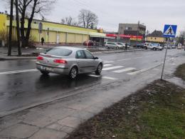 Drogowa pułapka przy ulicy Obrońców Stalingradu