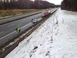 Wypadek na A4, autostrada przez godzinę była nieprzejezdna