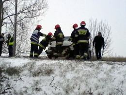 Trzy osoby ranne po zderzeniu w Górkach