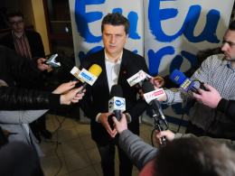 Janusz Palikot o euro i Unii Europejskiej w Opolu