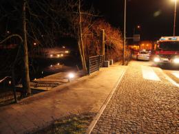 Pijany kierowca wjechał BMW do Młynówki