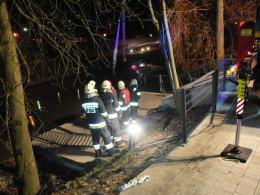 Pijany kierowca wjechał BMW do Młynówki