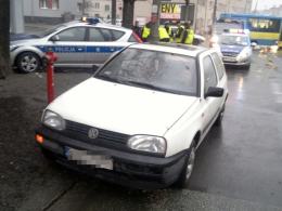 63-letni rowerzysta potrącony przez samochód