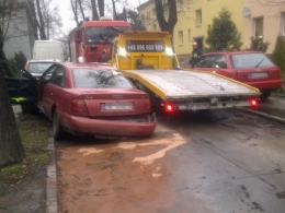 Rajd pijanego kierowcy po Opolu. Nie przeszkodziło mu nawet urwane koło
