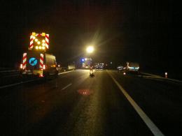 Bus zderzył się z ciężarówką na autostradzie A4