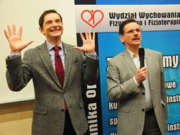 Przemysław Babiarz na Politechnice Opolskiej o sportowych rekordach