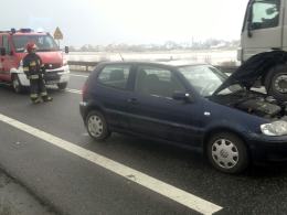 Kierująca volkswagenem spowodowała wypadek na obwodnicy