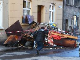 Dwie osoby zginęły w tragicznym pożarze w Kluczborku