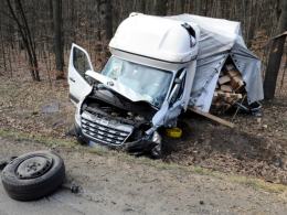Groźny wypadek na trasie Opole - Ozimek