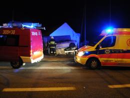 Groźny wypadek spowodowany przez pijanego kierowcę