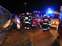 Groźny wypadek spowodowany przez pijanego kierowcę