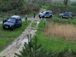 Pasjonująca przejażdżka po błocie i wodzie. Off-road wciąga.