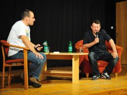 Robert Więckiewicz odwiedził festiwal filmowy "Zero nudy"