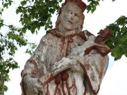 Mieszkaniec Kałkowa "odrestaurował" zabytkowy pomnik. I zrobiła się afera.
