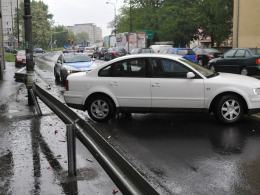Kolejne zderzenie na Placu Kazimierza