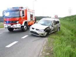 Wypadek trzech samochodów na obwodnicy Opola