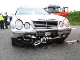 Wypadek trzech samochodów na obwodnicy Opola