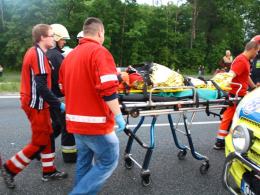 Wypadek trzech samochodów na obwodnicy Opola