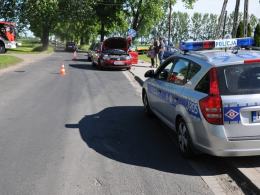 Dwie osoby w szpitalu po wypadku w Sławicach