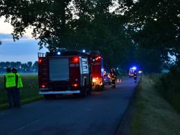 Wypadek pijanego motocyklisty. Prowadził mając 2 promile alkoholu.