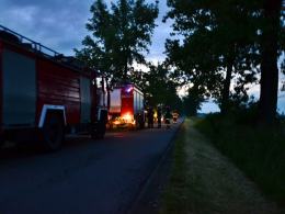 Wypadek pijanego motocyklisty. Prowadził mając 2 promile alkoholu.