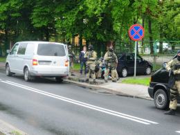 Akcja antyterrorystów na jednej z opolskich ulic