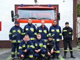 OSP Łosiów znów wyjeżdża do akcji. Wóz bojowy właśnie wrócił z naprawy.