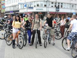 300 rowerzystów na Masie Krytycznej w Opolu