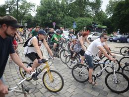 300 rowerzystów na Masie Krytycznej w Opolu