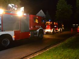 Pożar w opuszczonej stajni