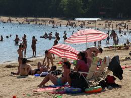 Pierwsze plażowanie za nami