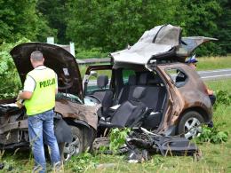 Tragiczny wypadek na trasie Opole-Brzeg