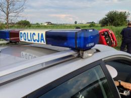 Przejażdżka kradzionym autem zakończyła się w rowie