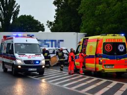 Tragiczny wypadek w Łosiowie. Ciężarówka zderzyła się z busem.