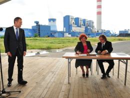 Donald Tusk: Liczę, że rozbudowa Elektrowni Opole ruszy jeszcze latem.
