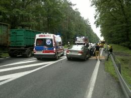 Kierowca BMW sprawcą kolizji w Dąbrowie
