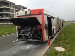 Kolejny pożar autobusu MZK w Opolu