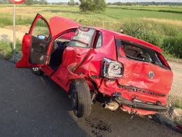 Wypadek na wahadle w Chrząstowicach