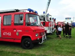 Samochody pożarnicze zjechały do Główczyc