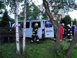 Wypadek busa wiozącego osoby niepełnosprawne