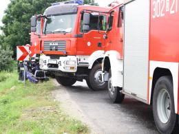 Czołowe zderzenie w Chróścicach