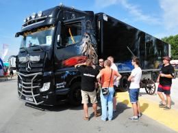 Najpiękniejsze ciężarówki Europy na zlocie Master Truck 2013