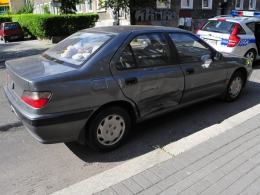 85-latek wymusił pierwszeństwo na skrzyżowaniu